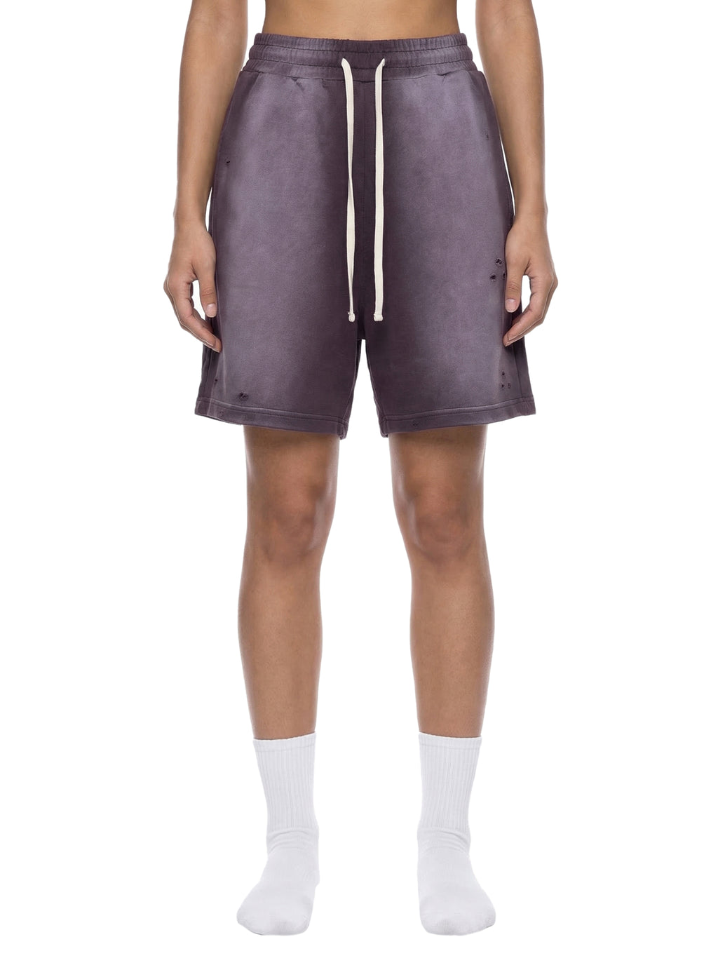 Sun Fade Distressed Shorts